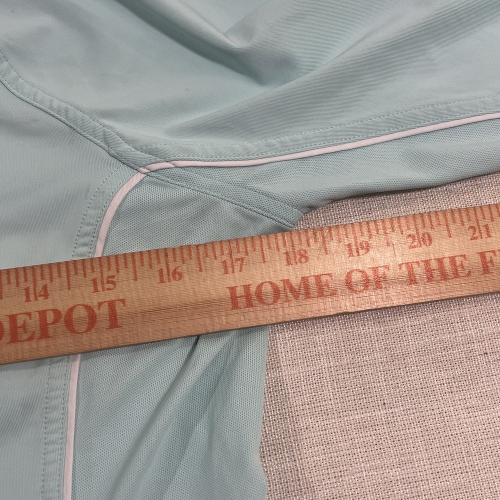 Peter Millar Shirt S Mint Sun Comfort Gorpcore Base Layer Performance Athletic - Picture 5 of 7